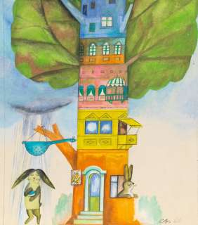 Olga Siemaszkowa (1914 - 2000) | Olga Siemaszkowa | Dom Królika, ilustracja | Desa Unicum