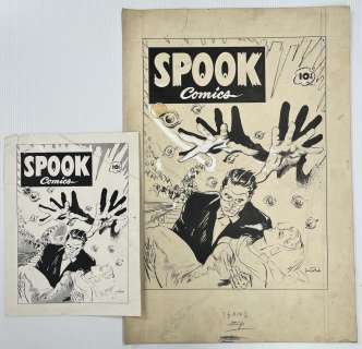 John Giunta Original Cover Art Spook Comics | Weiss Auctions