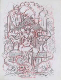 Azpiri, Alfonso - Original coversketch - Demon Wind | Catawiki