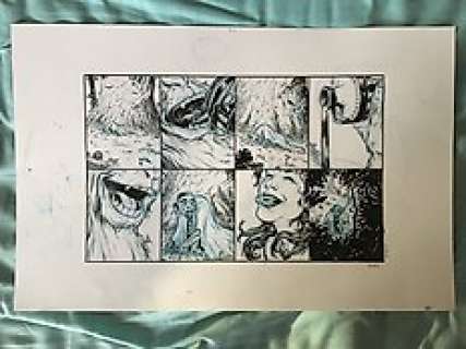 Demare, Nicolas - Planche Originale - Oracle T4 - Nicolas - Le malformé - (2014). 