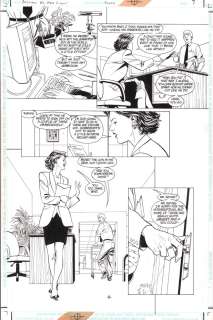 Rodolfo Damaggio - Batman 80 Page Giant #1 P.9 - Bruce Wayne‘s Secretary - 1998