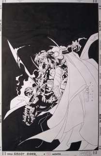 Salvador Larroca / Sergio Melia - Ghost Rider #78 Cover 1996