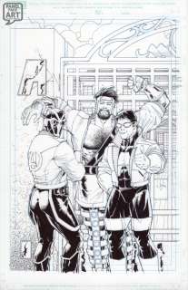 Whilce Portacio | Avengers Assemble 2 Cover | Panel Page Art