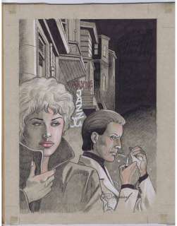 Renaud - Originele cover in kleur - Jessica Blandy T4 - Nuits couleur blues (vernieuwde versie) - (2006) | Catawiki