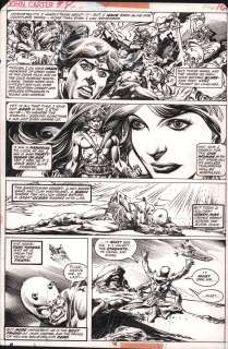 Gil Kane, Rudy Nebres - John Carter Warlord of Mars #4 P.16 - Dejah - 1977