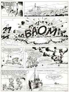Nic Broca | Spirou et Fantasio, la ceinture du grand froid, planche… | Septimus