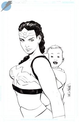Marcio Takara - Wonder Woman Issue 24 Page Cover