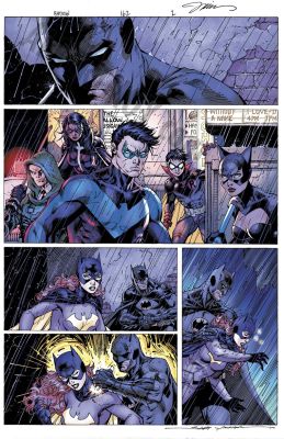 Alex Sinclair | Batman: Hush 2 Issue 162 Page 1 Colors | Albert Moy