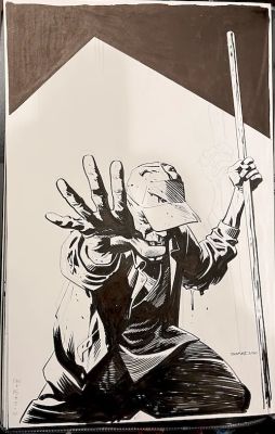 Chris Samnee | Fire Power #6 Cover Original Art | Chris Samnee