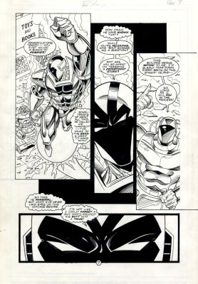 Paul Abrams John Strangeland | Prototype - 1995 Ultraverse / Malibu Issue 18 Page 7 | Catskill Comics