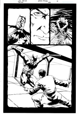 Don Kramer | Batman #653 Semi-Splash (Batman Battles Two-Face!) 2006 | Romitaman