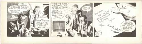 Raymond, Alex - Rip Kirby  - Original Comic Strip Art - Inked page - (1953) | Catawiki