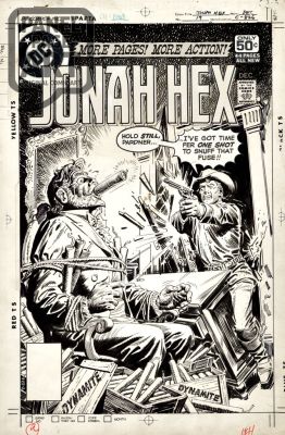 Luis Dominguez | Jonah Hex 19 Cover - Unpublished | Panel Page Art