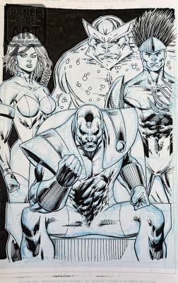 Rob Liefeld | Youngblood 2 Page 30 Splash | Panel Page Art