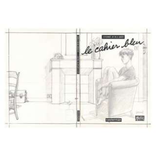 JUILLARD - Lot 2 - ANDRÉ JUILLARD LE CAHIER BLEU, Casterman 1994 Projet...