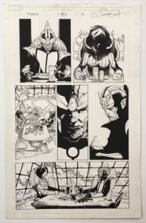 Simone Bianchi - Original art page - Pen, Ink, Inkwash & Gouache - Thanos Rising #2 - Page 13 - (2013) | Catawiki
