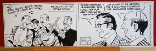 Original comic strip by John Prentice, Rip Kirby | Catawiki