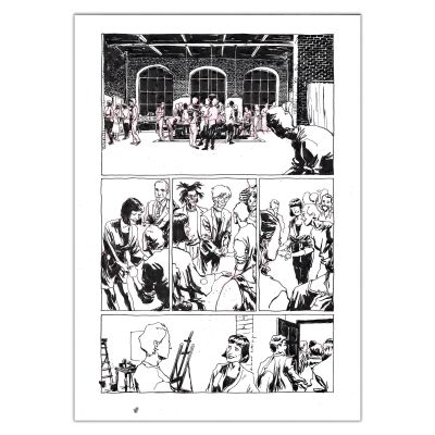 Ké Clero | Radio Club - Planche originale page 115 | Achetez de l’Art