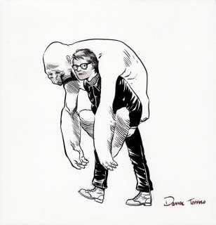 Davide Toffolo - Il re bianco illustrazione inedita n.1