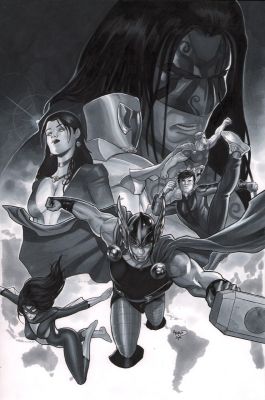 Paul Renaud | Avengers World #11 Cover Art - Signed - 2016 | Anthony’s Comic Book Art