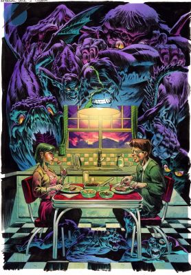 Nic Klein | The Infernal Hulk Issue 3 Page Cover | Felix Comic Art