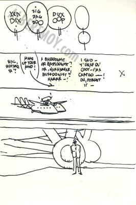 Alex Toth | Sketches Page 206 | Albert Moy