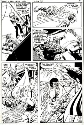 Jim Aparo | Brave And the Bold #173 P 7 (The Guardians of the Universe & Batman Battle Bad Guys) 1980 | Romitaman