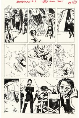 Steve Rude | Future Quest Presents: Birdman Issue 5 Page 17 | Albert Moy