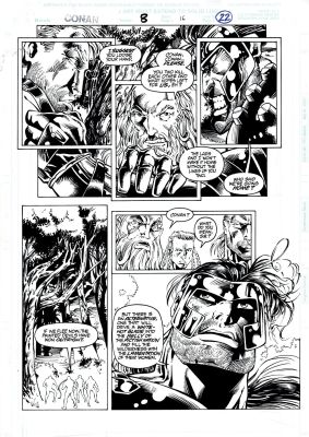 Joe Bennett | Conan #8 P 16 (Conan Throughout!) 1995 | Romitaman
