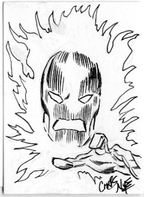 Chris Nye | Dread Dormammu Sketchcard | Catskill Comics