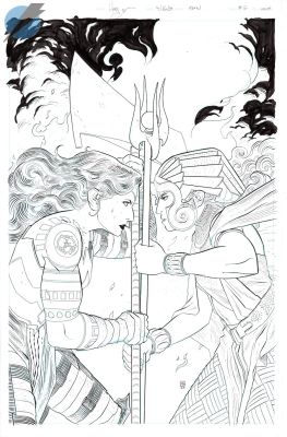 Hayden Sherman | Absolute Wonder Woman Issue 12 Page Cover | Felix Comic Art