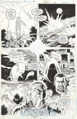 Dave Gibbons | Imagine Green Lantern Pg 13 By Dave Gibbons & Dick Giordano Issue 1 Page 13 | BritComicsArt