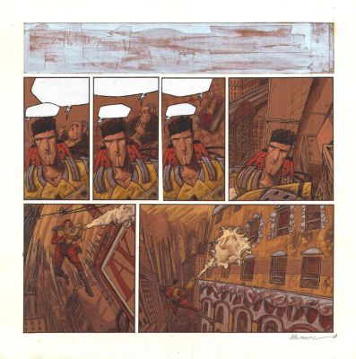 Pontarolo Frédéric | Planche Originale 20 d’Akarus Tome 2 par Frédéric Pontarolo | Galerie Napoléon