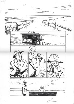 Jacob Phillips | The Peril of the Brutal Dark: an Ezra Cain Mystery Issue 02 Page 04 | Splash Page