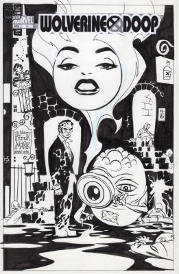 Darwyn Cooke | Wolverine Doop 1 Cover | Panel Page Art