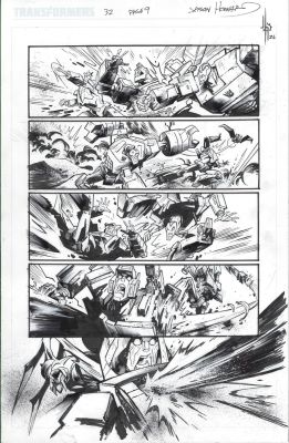 Jason Howard | Transformers (2023 Image) Issue 32 Page 09 | Splash Page