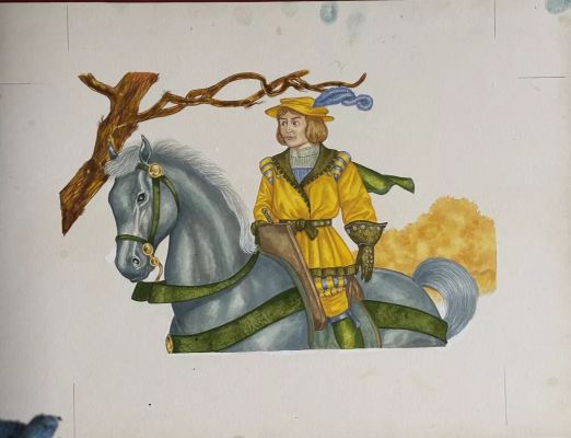 Lot 98 - Snow White Original Vintage 1970’s Book Artwork & COA & Copy of Page Free Post In UK | misc / divers