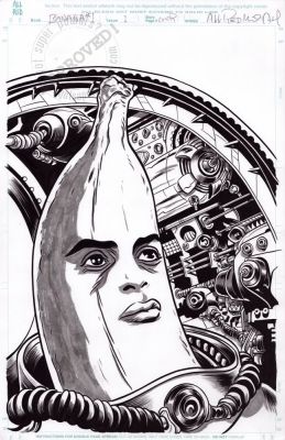Mike Allred | Allred Banana Number One Issue 1 Page Cover | Got Super Powers?