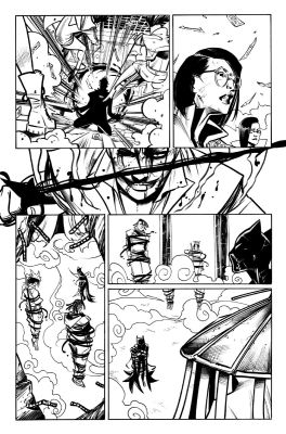 Juan Castro | Batgirl Issue 19 Page 13 | ComiConArt