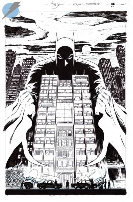Hayden Sherman | Batman: Dark Patterns Issue 4 Page Cover | Felix Comic Art