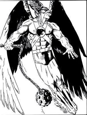 Michael Golden | Hawkman Pinup (2012) | Romitaman