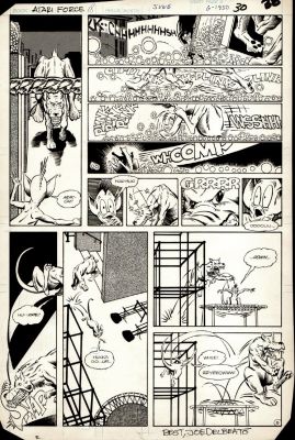 Marshall Rogers | Atari Force #18 P 5 (Marshall Rogers Art!) 1985 | Romitaman