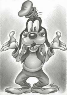 Goofy by Vizcarra, Joan - Original Drawing | Catawiki
