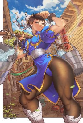 Edwin Huang | Chun-Li: Unpublished Pin-Up | Comic Art House