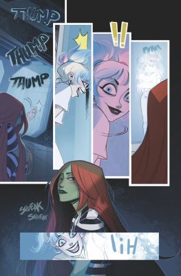 Sweeney Boo | Dc’s Supergirl Next Door ’Harlivy Rehabilitated’ #01 Page 02 Issue 01 Page 02 | Comic Art House