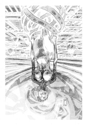 Toni Fejzula | W0rldtr33 #13 Variant Cover | The Green Room