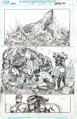 Netho Diaz | X-Men Issue 30 Page 15 | ComiConArt