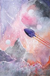 247: Morrow cover painting 38th Perry Rhodan book 1974