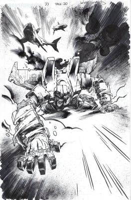 Jason Howard | Transformers (2023 Image) Issue 33 Page 20 | Splash Page