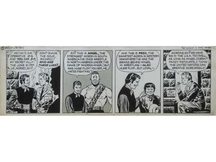 Lot 368 - Ray Bailey Bruce Gentry Daily Comic Strip